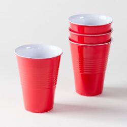 Melamine Red "Solo" Cup, Set of 4