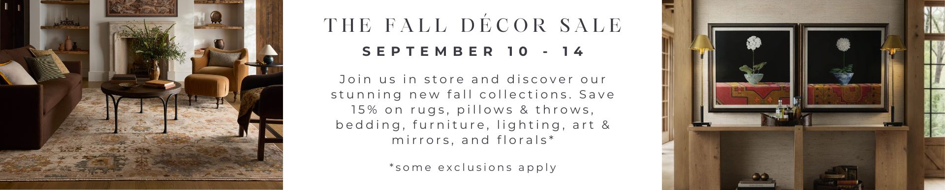 fall decor sale